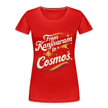 Tamil Tamilisch Sri Lanka From Kanjivaran - Frauen Premium Bio T-Shirt - Rot - Vorne - Mia (176cm)