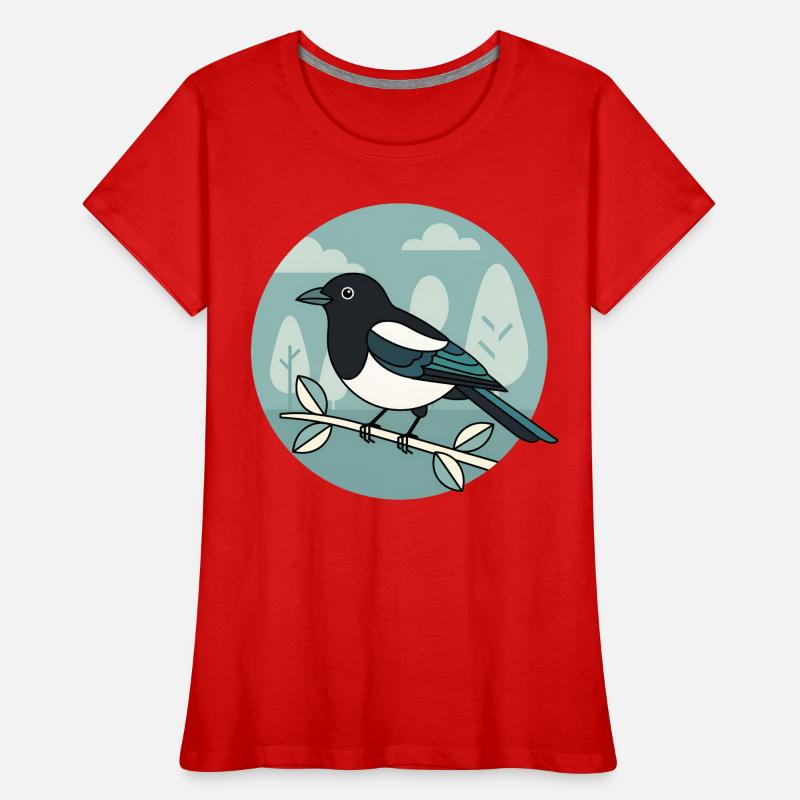 Pie T-shirt bio Premium Femme