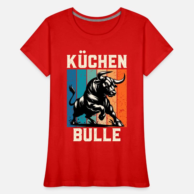 Chef KÜCHENBULLE Chefs Fun Women's Premium Organic T-Shirt