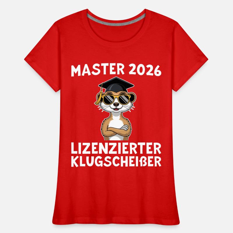 Final Exam 2026 Master's Title Gift Idea Women's Premium Organic T-Shirt