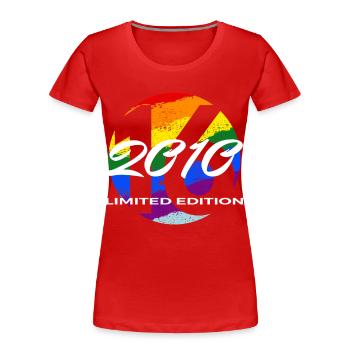 16. Geburtstag 2010 Jungen und Mädchen Geschenk - Frauen Premium Bio T-Shirt - Rot - Vorne - Mia (176cm)