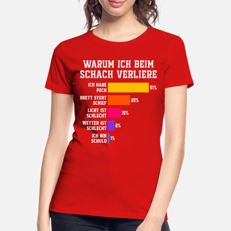 Pourquoi je perds au squash Squash T-shirt bio Premium Femme