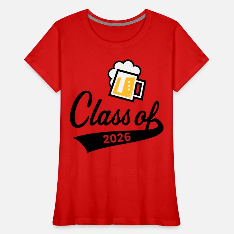 Class Of 2026 (Abschlussklasse / Bier / 3C POS) Frauen Premium Bio T-Shirt