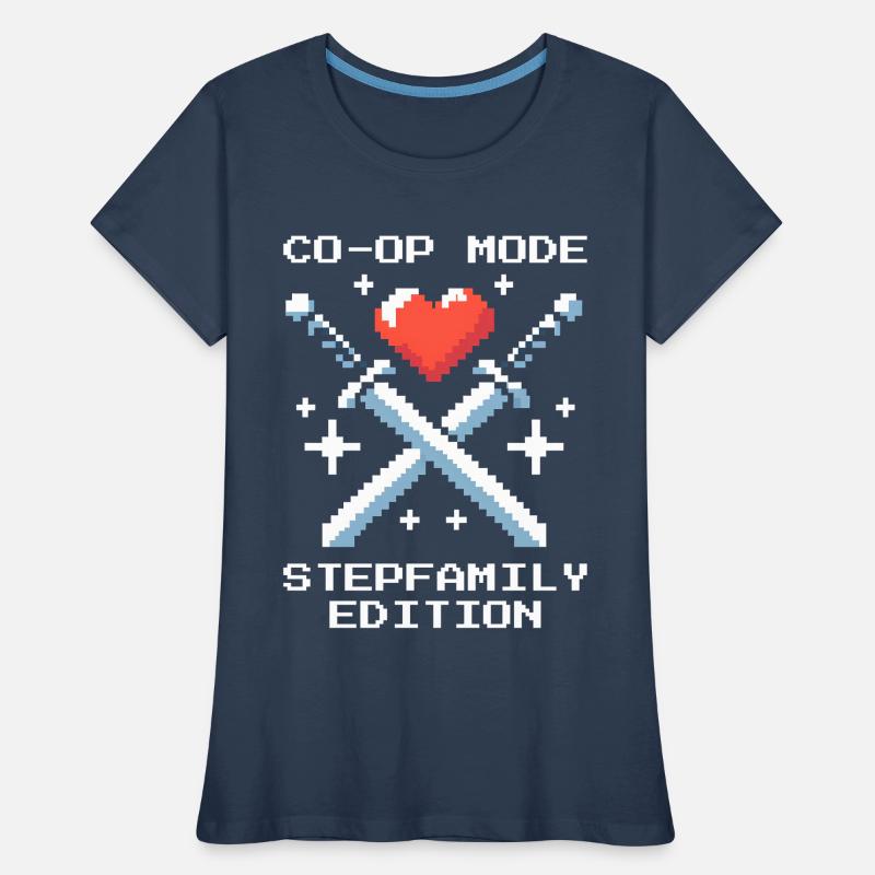 Mode Coop : Édition Famille recomposée | Patchwork T-shirt bio Premium Femme