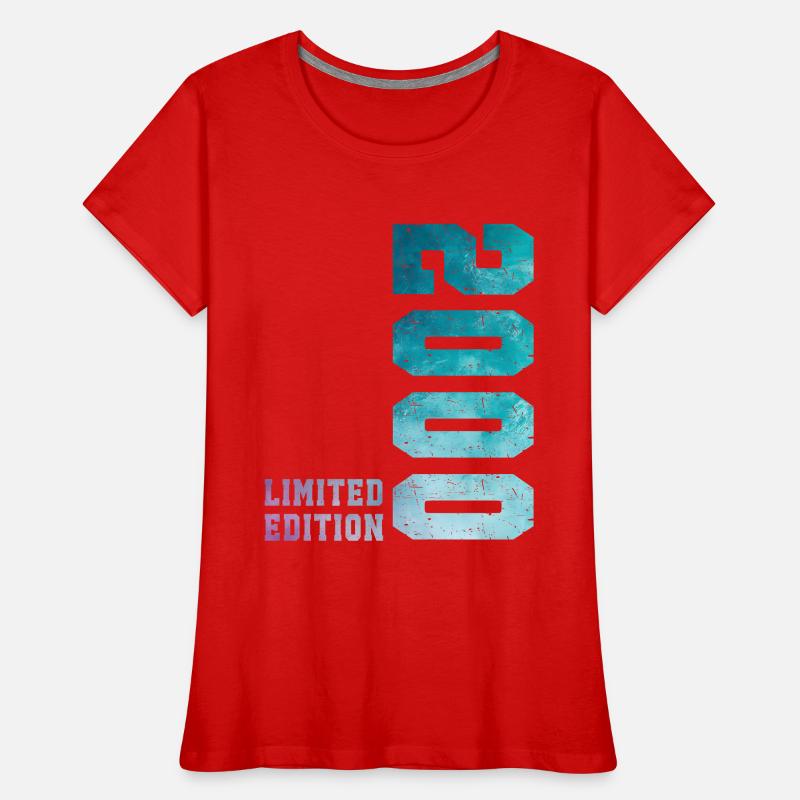2000 Édition Limitée 26 ans anniversaire T-shirt bio Premium Femme