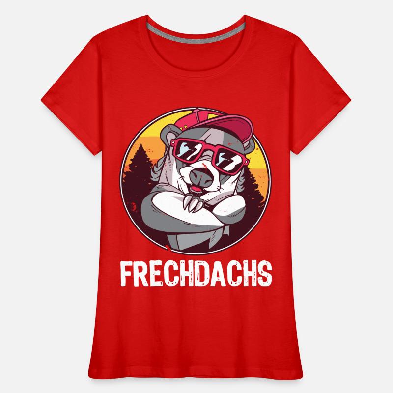 Frechdachs – Der freche Spitzbube Frauen Premium Bio T-Shirt
