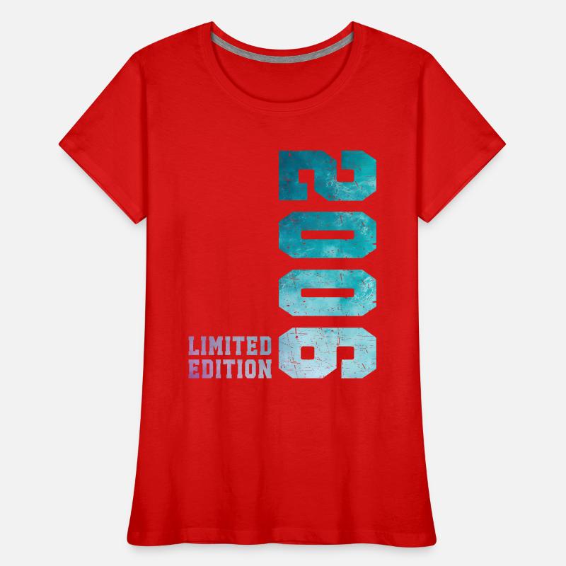 2006 Édition Limitée 20 ans anniversaire T-shirt bio Premium Femme