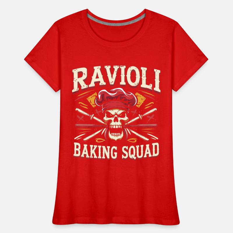 Ravioli Baking Squad Frauen Premium Bio T-Shirt