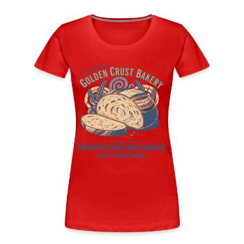 Sourdough Bread Baking Baker Sourdough Starter - Women's Premium Organic T-Shirt - red - Front - Mia (176cm)
