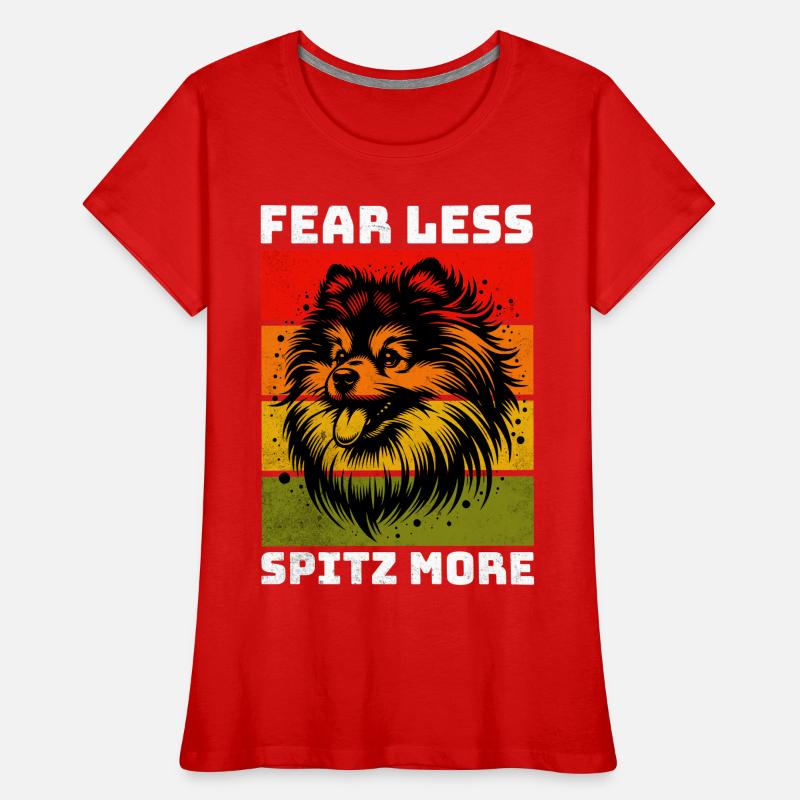 German Spitz Spitz Zwergspitz Frauen Premium Bio T-Shirt