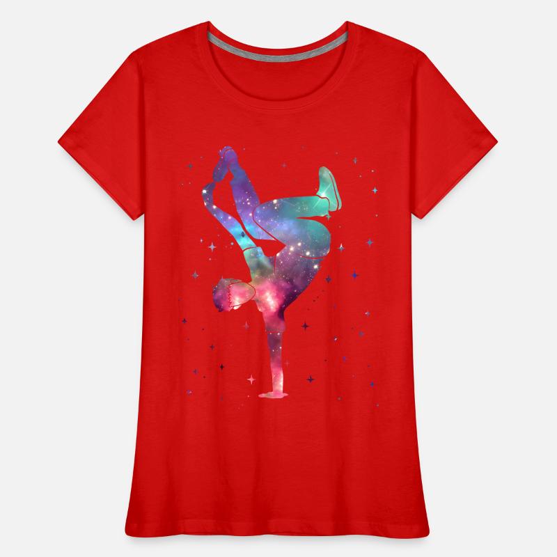 Breakdance Breakdancer Breakdance Breakdance Spatial T-shirt bio Premium Femme