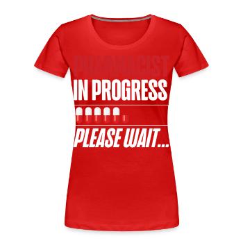 Pharmacy Tech Technician - Frauen Premium Bio T-Shirt - Rot - Vorne - Mia (176cm)