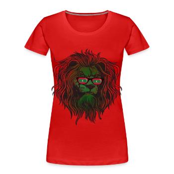 Malediven - Frauen Premium Bio T-Shirt - Rot - Vorne - Mia (176cm)