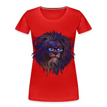 Marshallinseln - Frauen Premium Bio T-Shirt - Rot - Vorne - Mia (176cm)