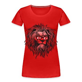 Osmanisches Reich - Frauen Premium Bio T-Shirt - Rot - Vorne - Mia (176cm)