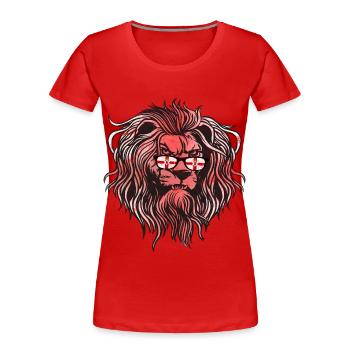 Northern Ireland - Women's Premium Organic T-Shirt - red - Front - Mia (176cm)