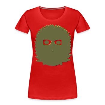 Bestie - Frauen Premium Bio T-Shirt - Rot - Vorne - Mia (176cm)