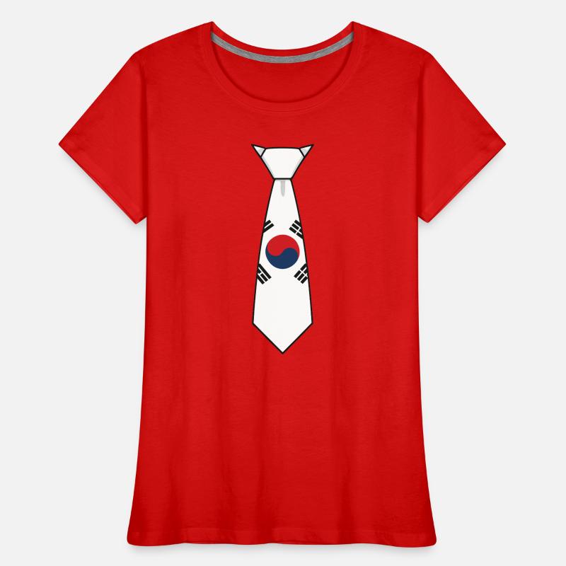 Corée du Sud T-shirt bio Premium Femme