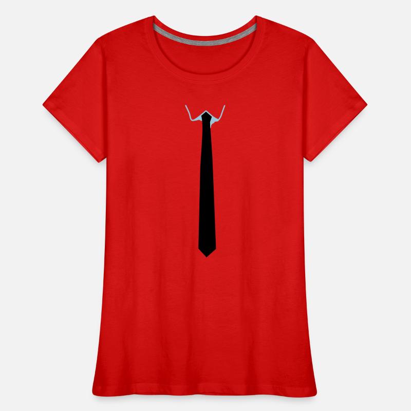 tie Women's Premium Organic T-Shirt