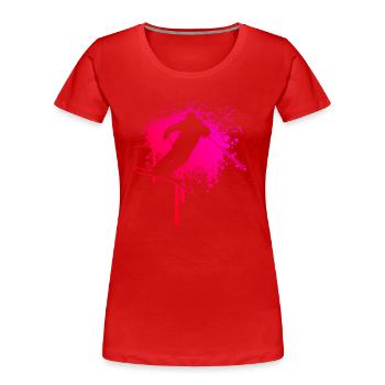 Ski Slopestyle Freestyle Freestyle Ski Hommes - T-shirt bio Premium Femme - rouge - Devant - Mia (176cm)