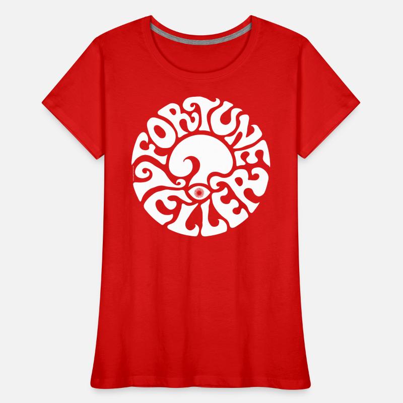 FORTUNE TELLER sixties fortune teller psychedelic 60 Women's Premium Organic T-Shirt