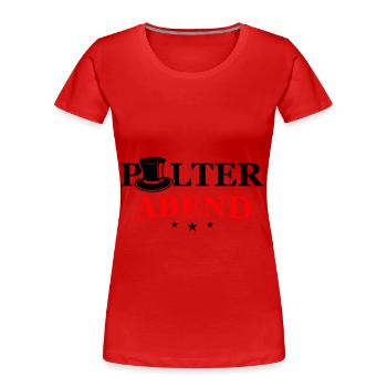 Bachelor Party Wedding Bachelor - Women's Premium Organic T-Shirt - red - Front - Mia (176cm)