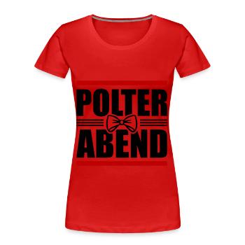 Enterrement de vie de garçon enterrement de vie de garçon - T-shirt bio Premium Femme - rouge - Devant - Mia (176cm)