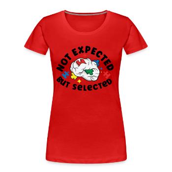 Autism Awareness Autism Disease Autistic Gift - Frauen Premium Bio T-Shirt - Rot - Vorne - Mia (176cm)