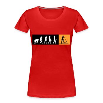 Scooter Scooter Scooter Star Stunt Scooter - T-shirt bio Premium Femme - rouge - Devant - Mia (176cm)