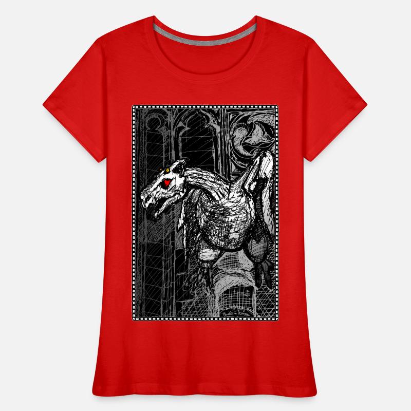 Der Gargoyle Frauen Premium Bio T-Shirt