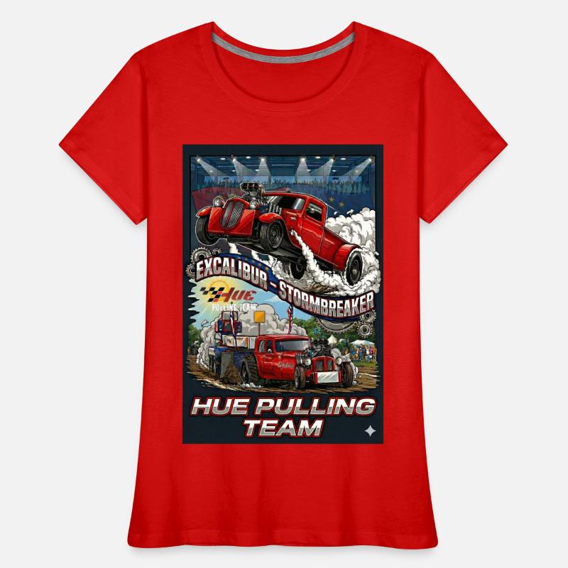 Tshirt_Hue_Pulling_Team Women's Premium Organic T-Shirt