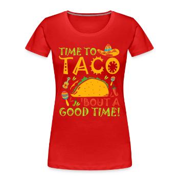 Cinco De Mayo Party Cinco De Mayo 5 De Mayo Gesche - Women's Premium Organic T-Shirt - red - Front - Mia (176cm)