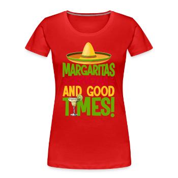 Cinco De Mayo 5 De Mayo Cinco De Mayo Party Gesche - Women's Premium Organic T-Shirt - red - Front - Mia (176cm)