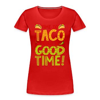 Cinco De Mayo Party Cinco De Mayo 5 De Mayo Gesche - Women's Premium Organic T-Shirt - red - Front - Mia (176cm)