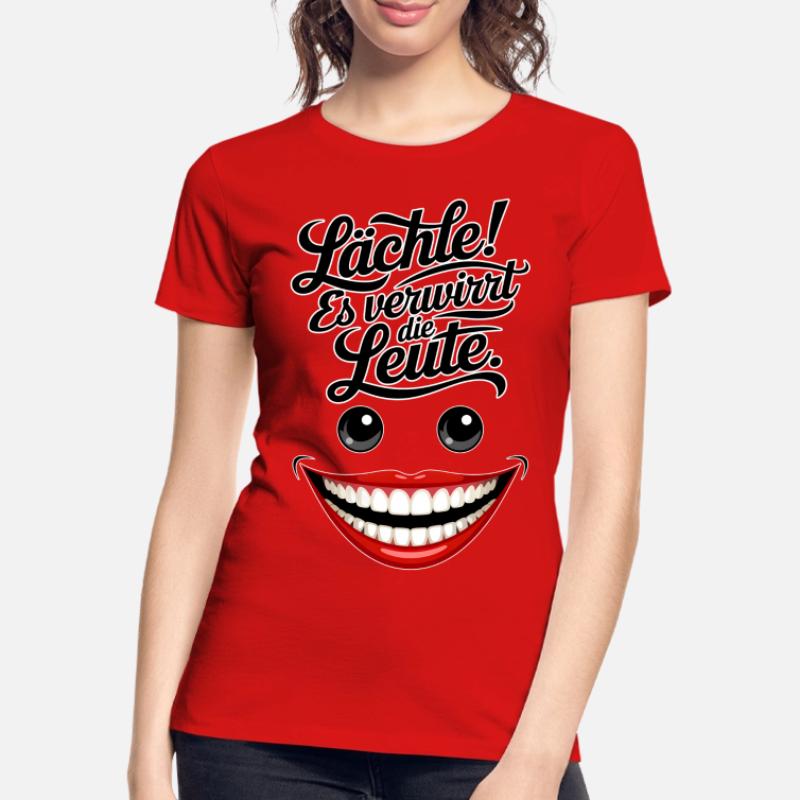 Always smiling Women's Premium Organic T-Shirt