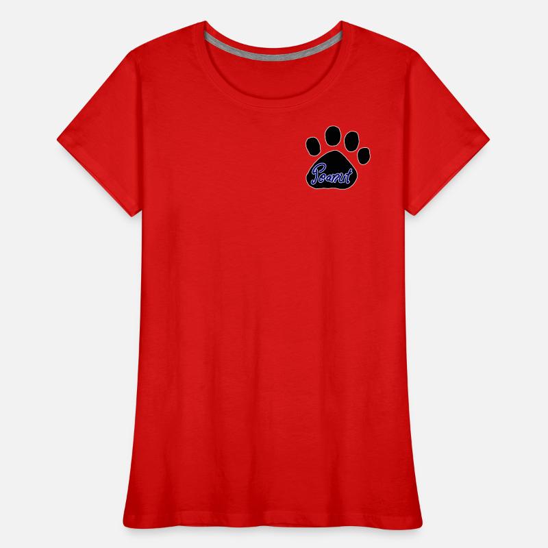 Peanut Logo Women's Premium Organic T-Shirt