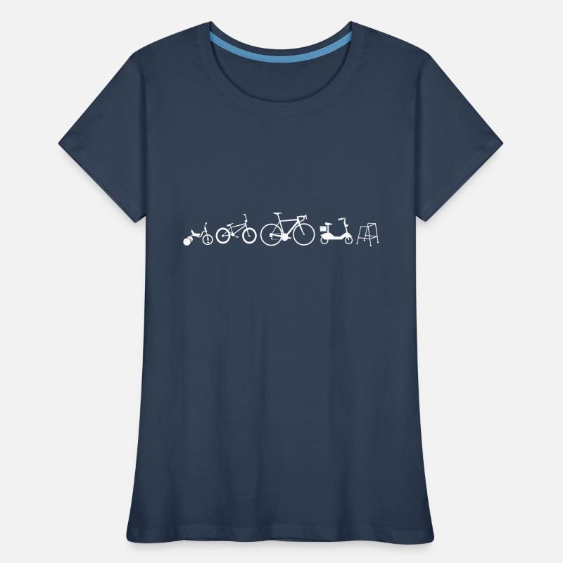 Bicycle evolution Women's Premium Organic T-Shirt