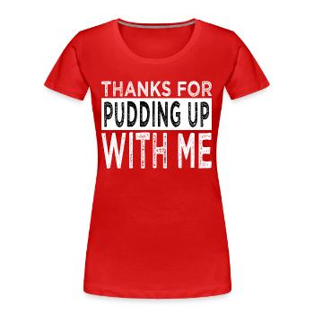 gift baby beard gang computer cute beach holiday - Frauen Premium Bio T-Shirt - Rot - Vorne - Mia (176cm)