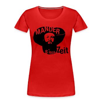 Andreas Hofer 2 - Frauen Premium Bio T-Shirt - Rot - Vorne - Mia (176cm)