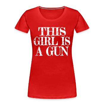 femmes blackhistoire drôle dictons égalité des droits chats - T-shirt bio Premium Femme - rouge - Devant - Mia (176cm)