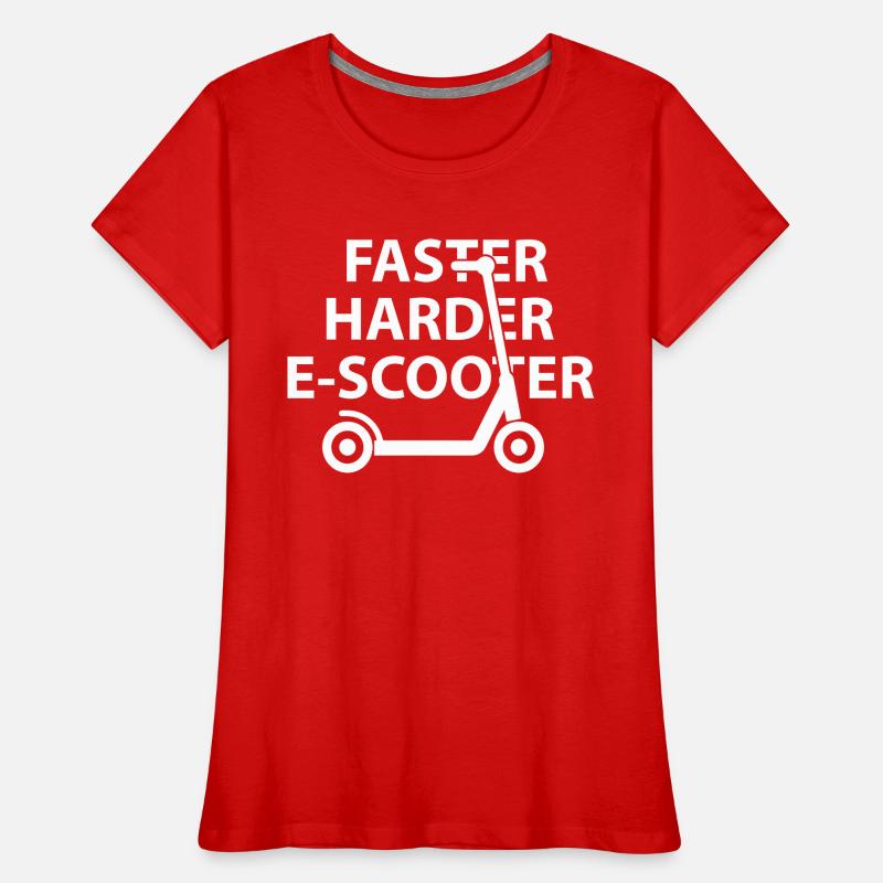 E-Scooter E-Roller Scooter Women's Premium Organic T-Shirt
