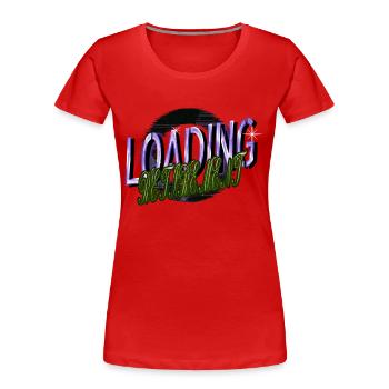 quote statement 2022 retirement gift funny sayings - Women's Premium Organic T-Shirt - red - Front - Mia (176cm)
