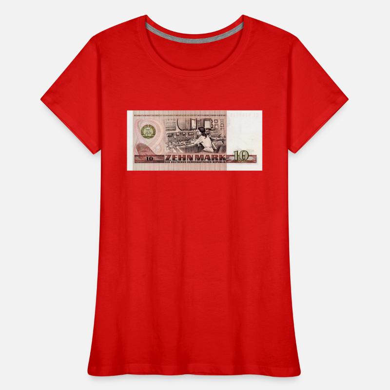 10 mark de la RDA T-shirt bio Premium Femme