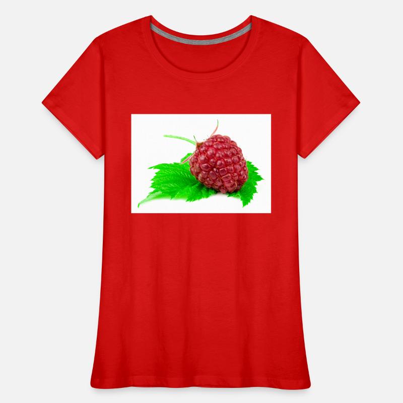 Raspberry. Raspberry Women's Premium Organic T-Shirt