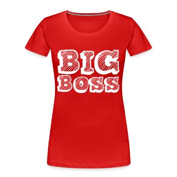 Toller Chef - Frauen Premium Bio T-Shirt - Rot - Vorne - Mia (176cm)