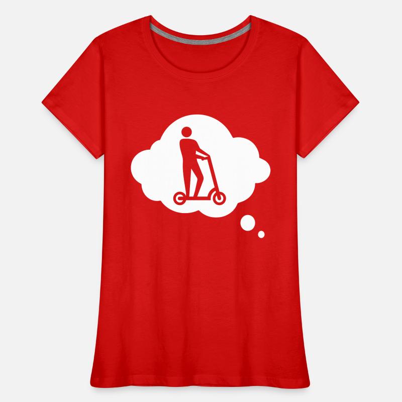 E-Scooter E-Roller Scooter Women's Premium Organic T-Shirt