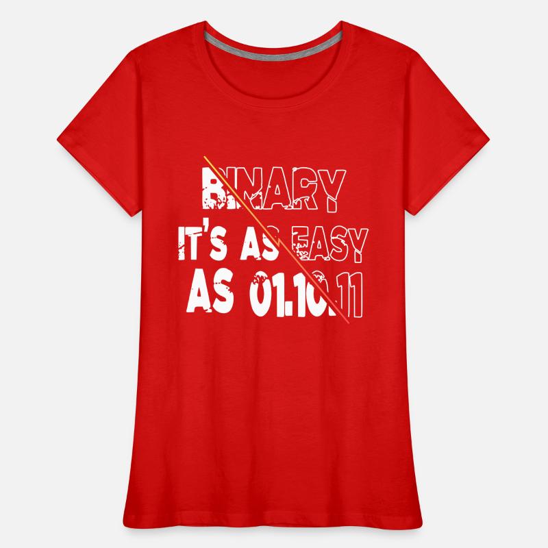 Analyste Hacking Codes Computer Freak T-shirt bio Premium Femme
