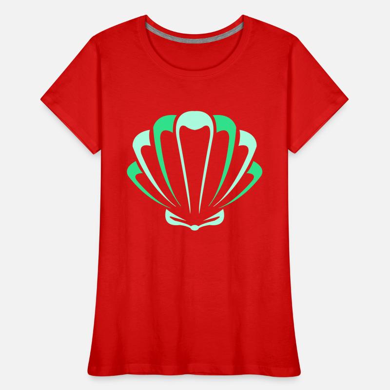 shell Women's Premium Organic T-Shirt