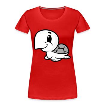Marine Conservation - Women's Premium Organic T-Shirt - red - Front - Mia (176cm)