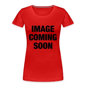 Image coming soon - Frauen Premium Bio T-Shirt - Rot - Vorne - Mia (176cm)